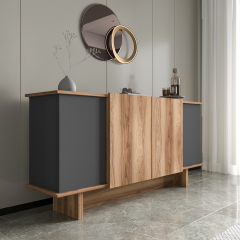 Diana 180 Cm Konsol , Ceviz- Antrasit Konsol Dianaknsl-1, One Size