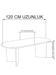 Diana Elips Mermer Desenli Orta Sehpa Modern Sehpa, Traverten Sehpa, Modern Sehpa, Ekonomik Sehpa