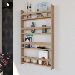 Nordik Duvar Rafı Sepet, Dekoratif Raf, Ekonomik Raf