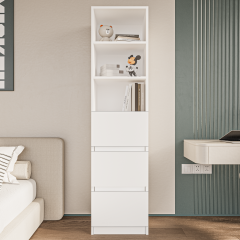 Eylül Çok Amaçlı Dolap 2 Raflı, 3 Çekmeceli, Ekonomik, Modüler, Banyo Mutfak Dolabı