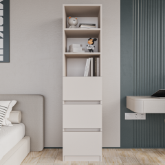 Eylül Çok Amaçlı Dolap 2 Raflı, 3 Çekmeceli, Ekonomik, Modüler, Banyo Mutfak Dolabı