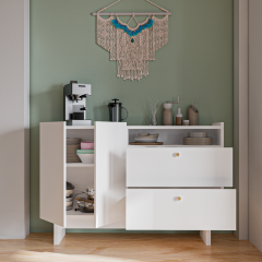 120 CM KONSOL, ÇOK AMAÇLI, TV KONSOLU, KAHVE KÖŞESİ, KİLER, MUTFAK DOLABI
