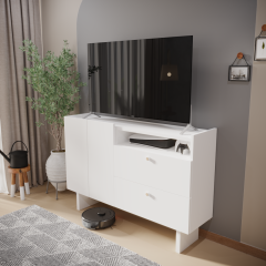 120 CM KONSOL, ÇOK AMAÇLI, TV KONSOLU, KAHVE KÖŞESİ, KİLER, MUTFAK DOLABI